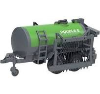 Dobbelt E S058-003 RC traktor sprinkler tønde