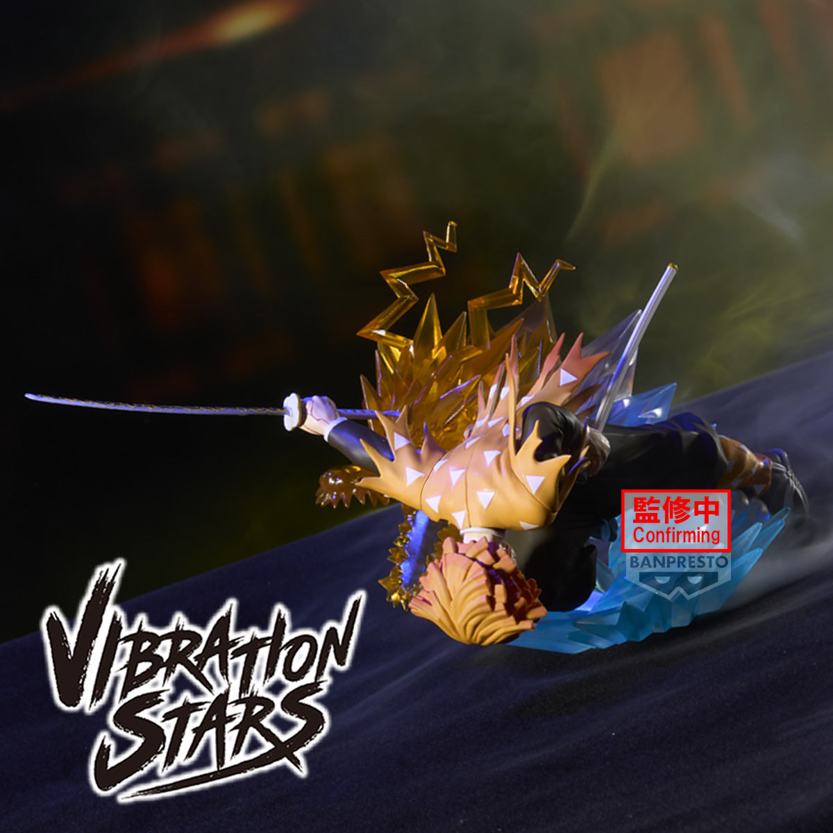 Bandai - Demon Slayer: Kimetsu No Yaiba Vibration Stars Plus-Zenitsu Agatsuma
