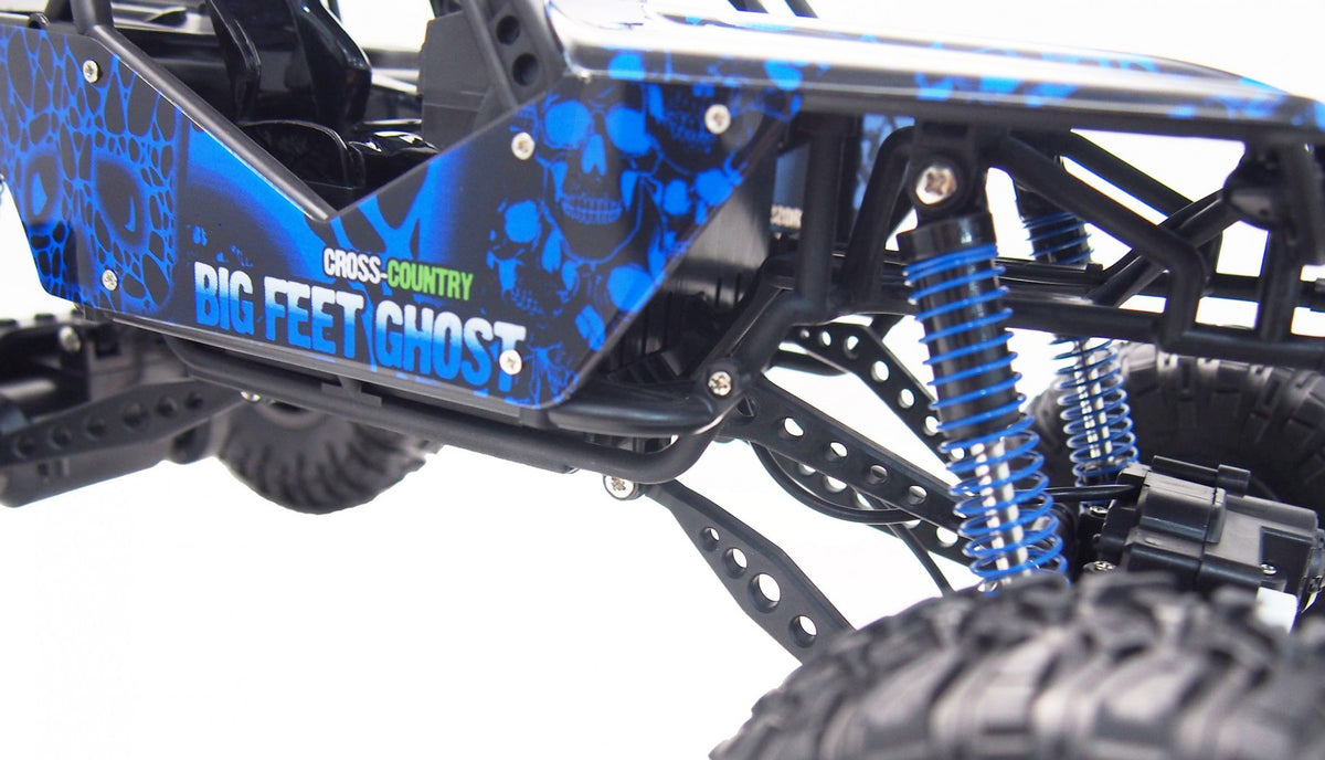 DEMO - Crazy Crawler 1:10 - stor Radiostyrd off-roader m. LJUS