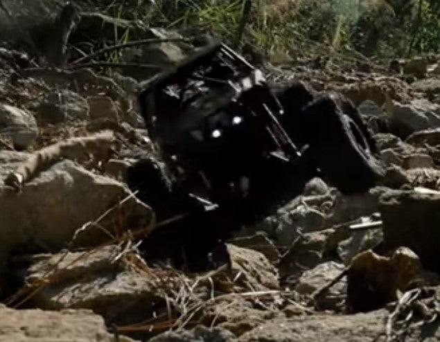 DEMO - Crazy Crawler 1:10 - stor Radiostyrd off-roader m. LJUS