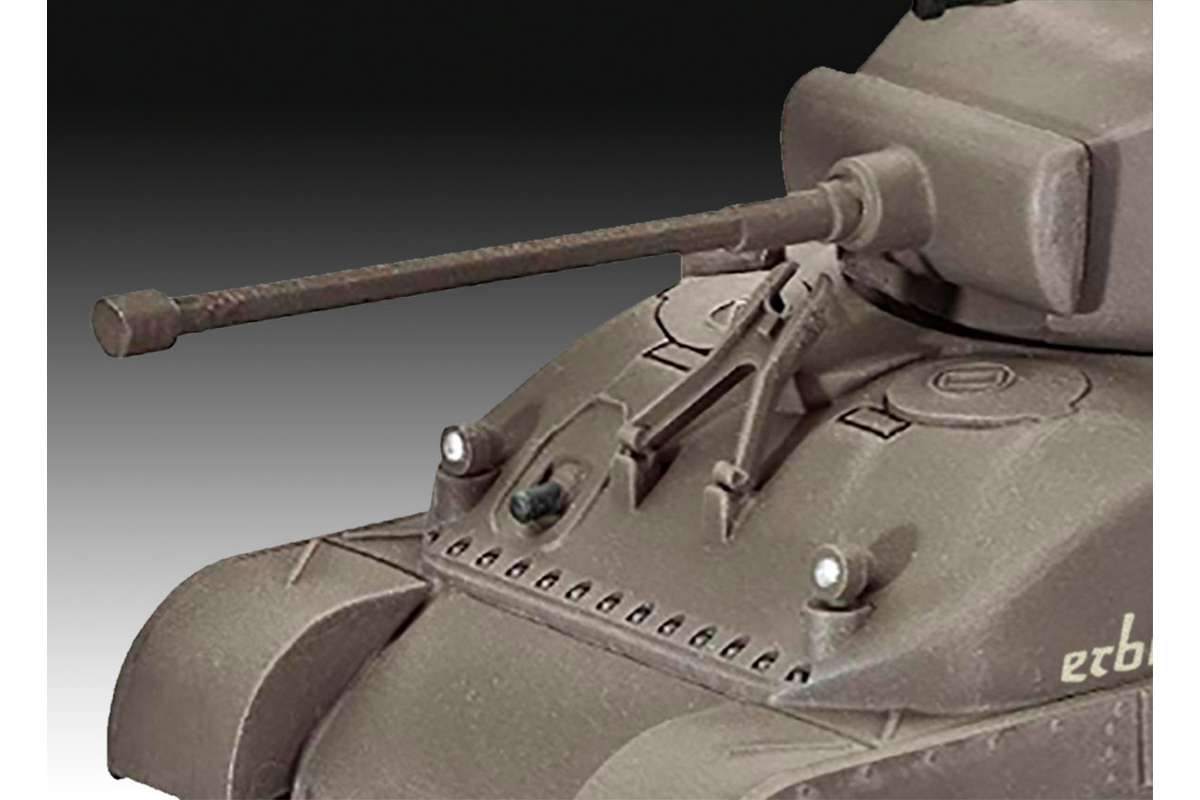 Model Set Sherman M4A1 1:72