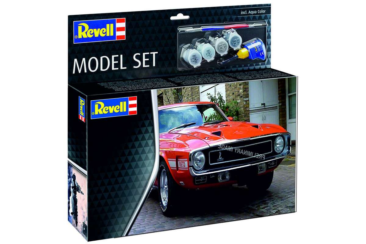 Model Set \'70 Shelby Mustang GT500 1:25