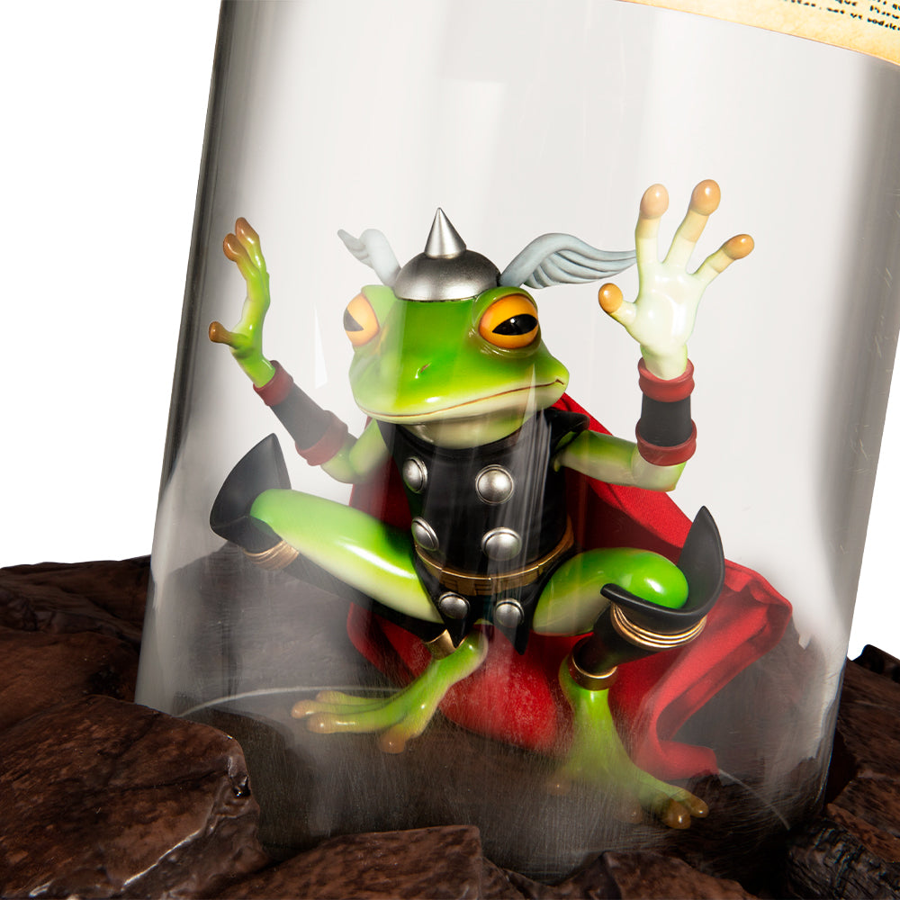 Loki Frog of Thunder Life Size Statue