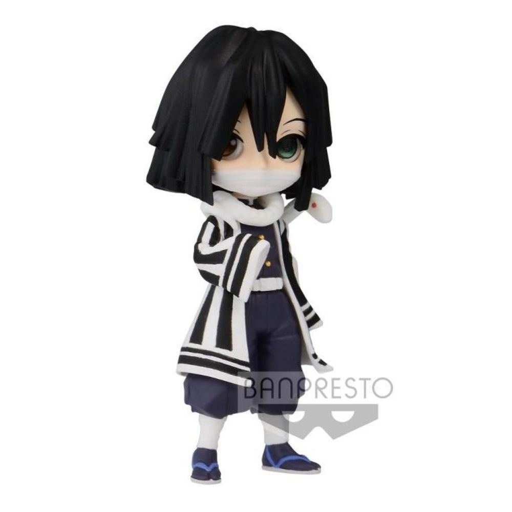 Bandai Banpresto Demon Slayer: Kimetsu No Yaiba - Q Posket Petit Vol.3 (C:Obanai Iguro) Figure