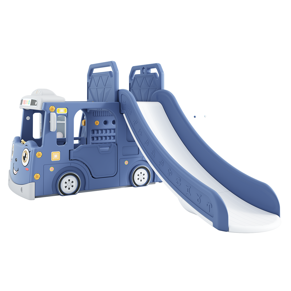 Elitetoys Kids Zone Aktivitetslastbil med rutschkana och gunga