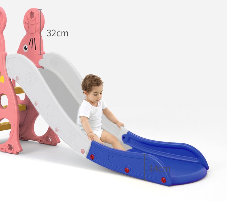 Elitetoys Kids Zone Rutschkana med Basketkorg