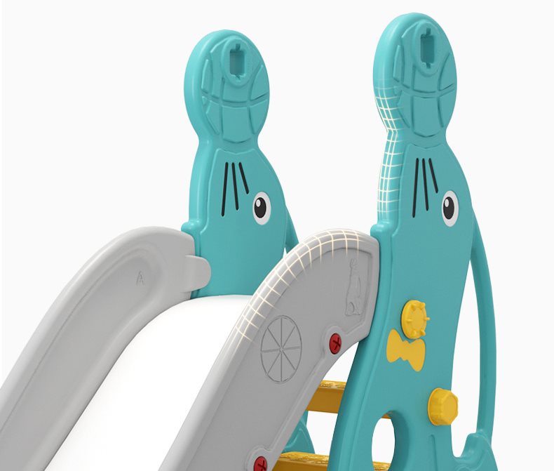 Elitetoys Kids Zone Rutschkana med Basketbollkorg