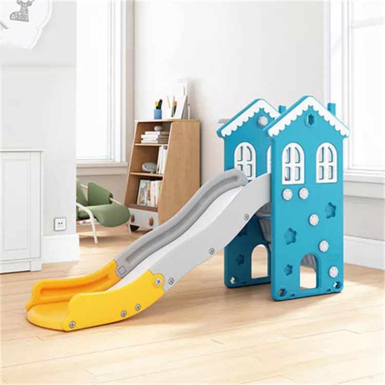 Elitetoys Kids Zone Lekstuga med rutschkana, gunga och korg