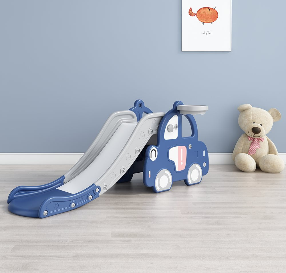 Elitetoys Kids Zone Rutschkana med Basketkorg –