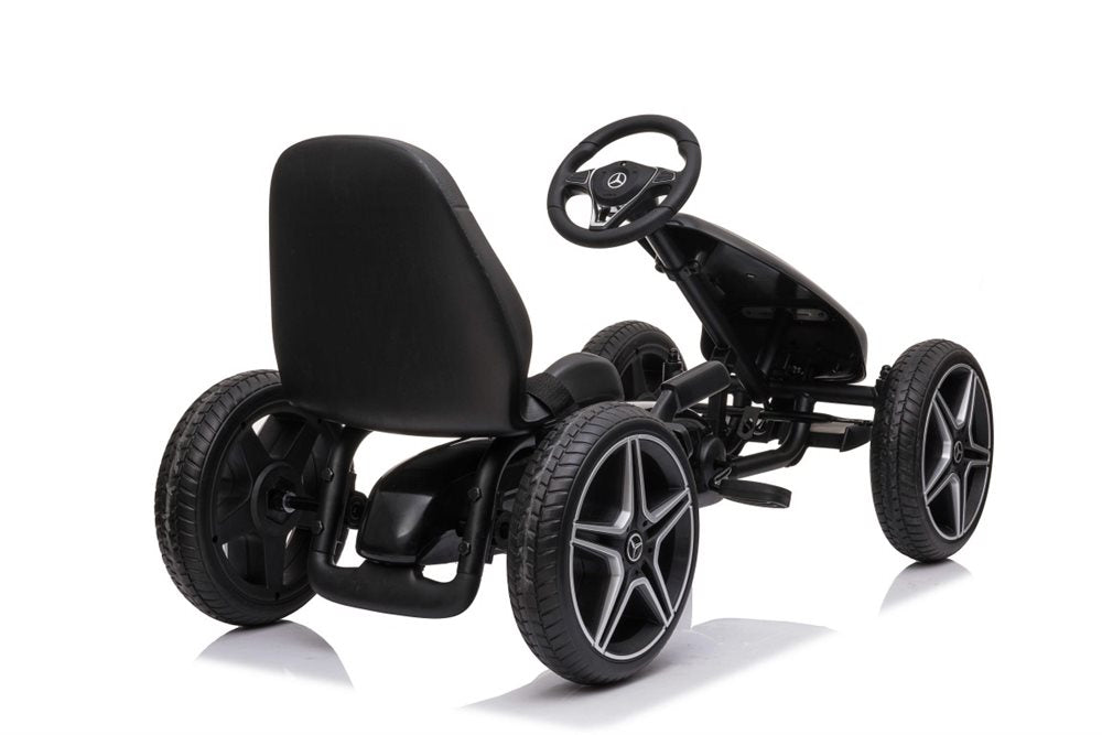 Mercedes-Benz Gokart med gummidäck och justerbart säte