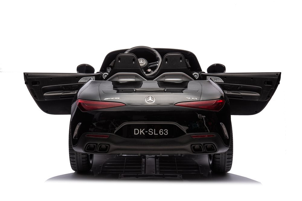 Mercedes AMG SL63 Sort Elbil til Børn, 4x24V