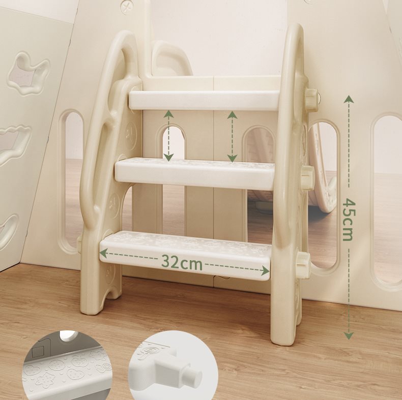 Elitetoys Kids Zone Aktivitetshus med rutschkana och gunga
