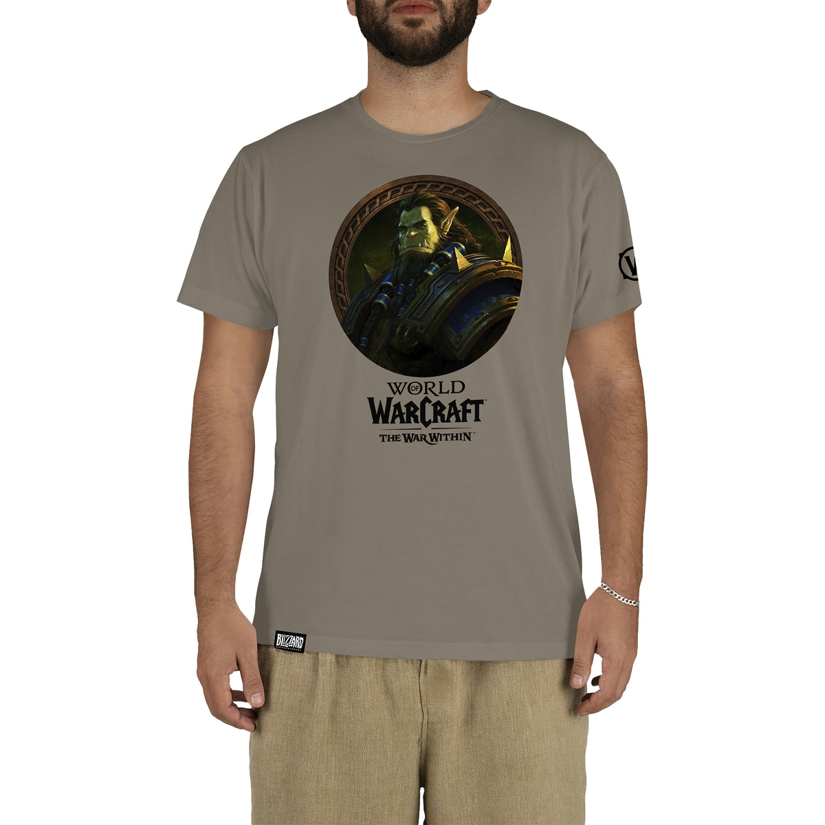 World of Warcraft The War Within Thrall tshirt, color: stone, size: XXL