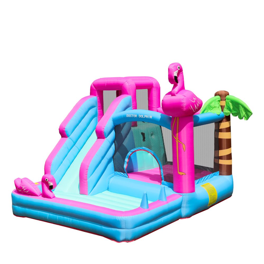 Doctor Dolphin Bounceborg Flamingo inkl. 450W fläkt