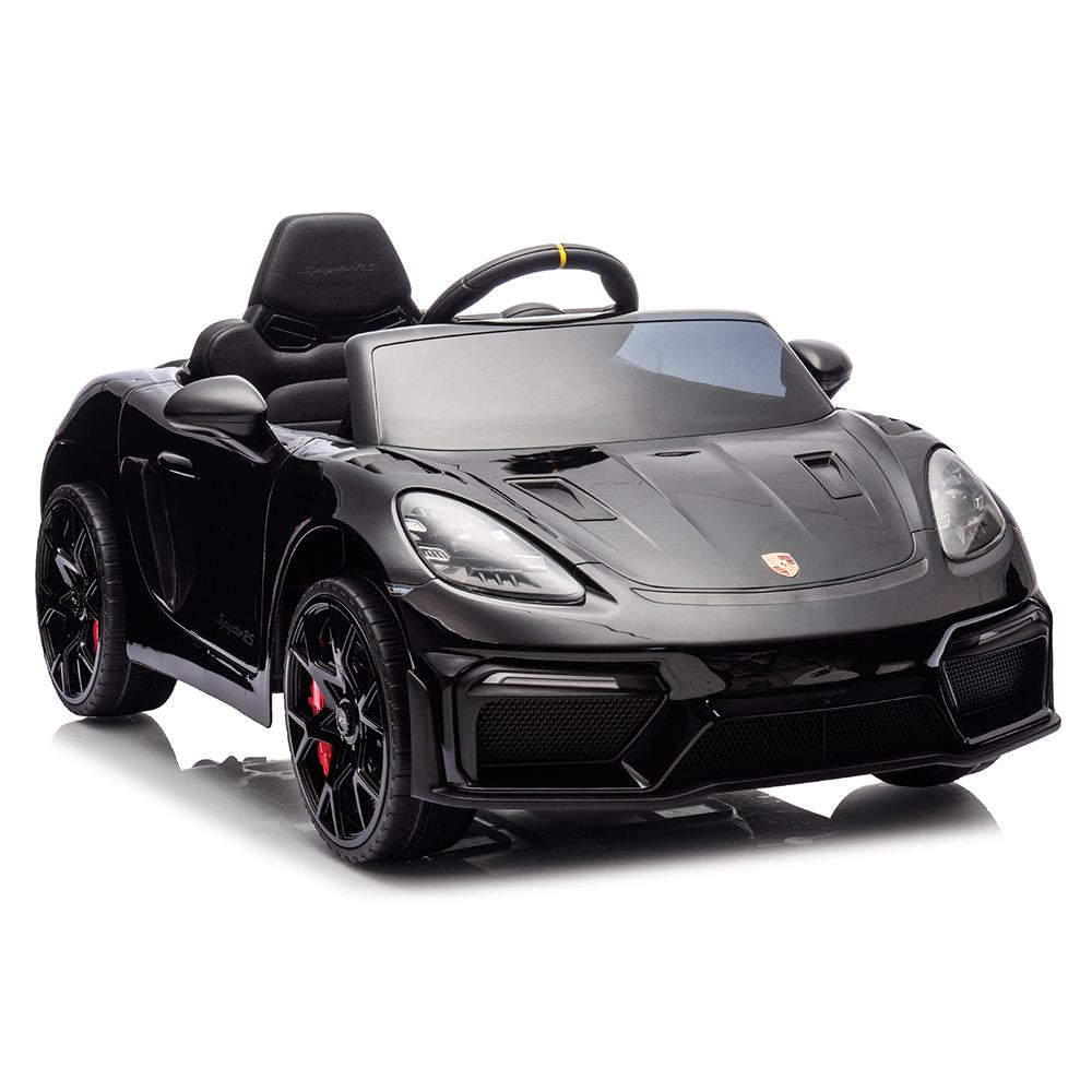 Porsche Spyder 718 RS Elbil med gummihjul – 12V