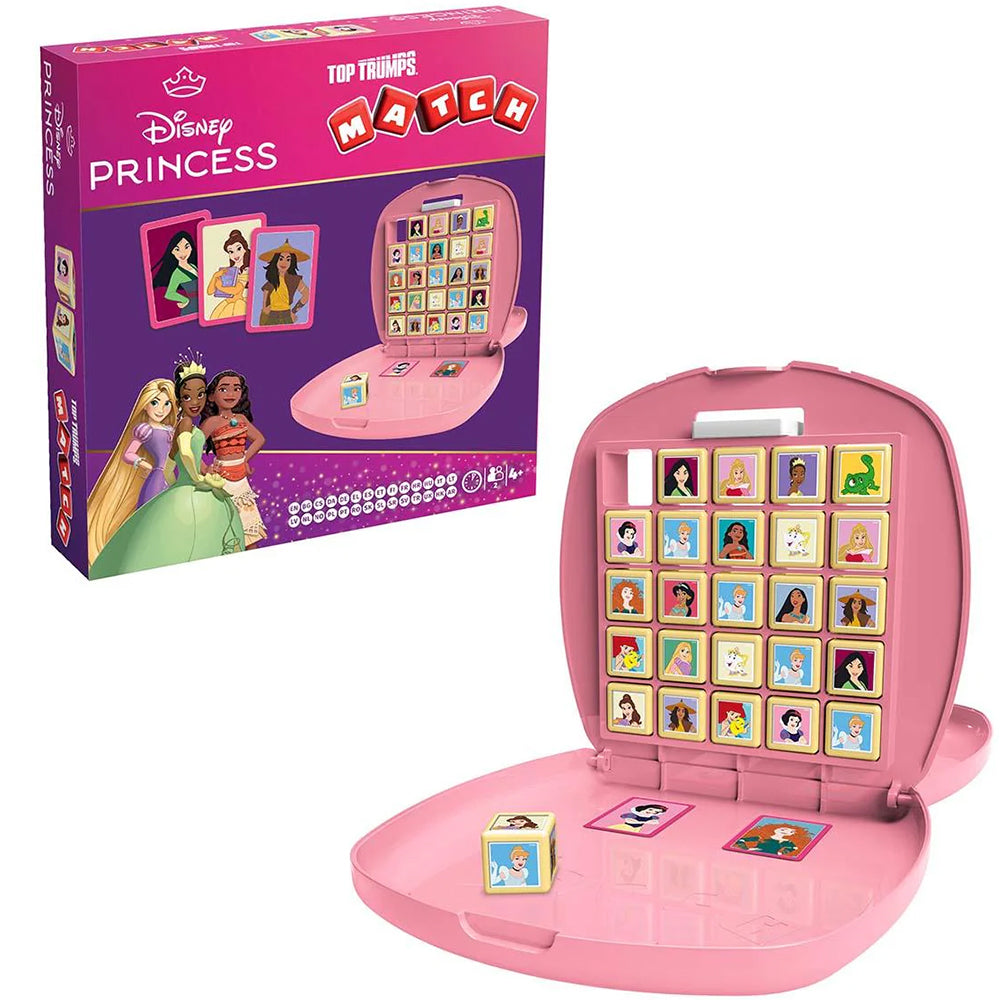 Winning Moves - Top Trumps Match - Disney Princess Multillingual