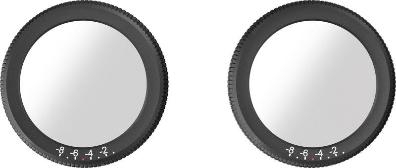 Vision -3.0D Corrective Lenses