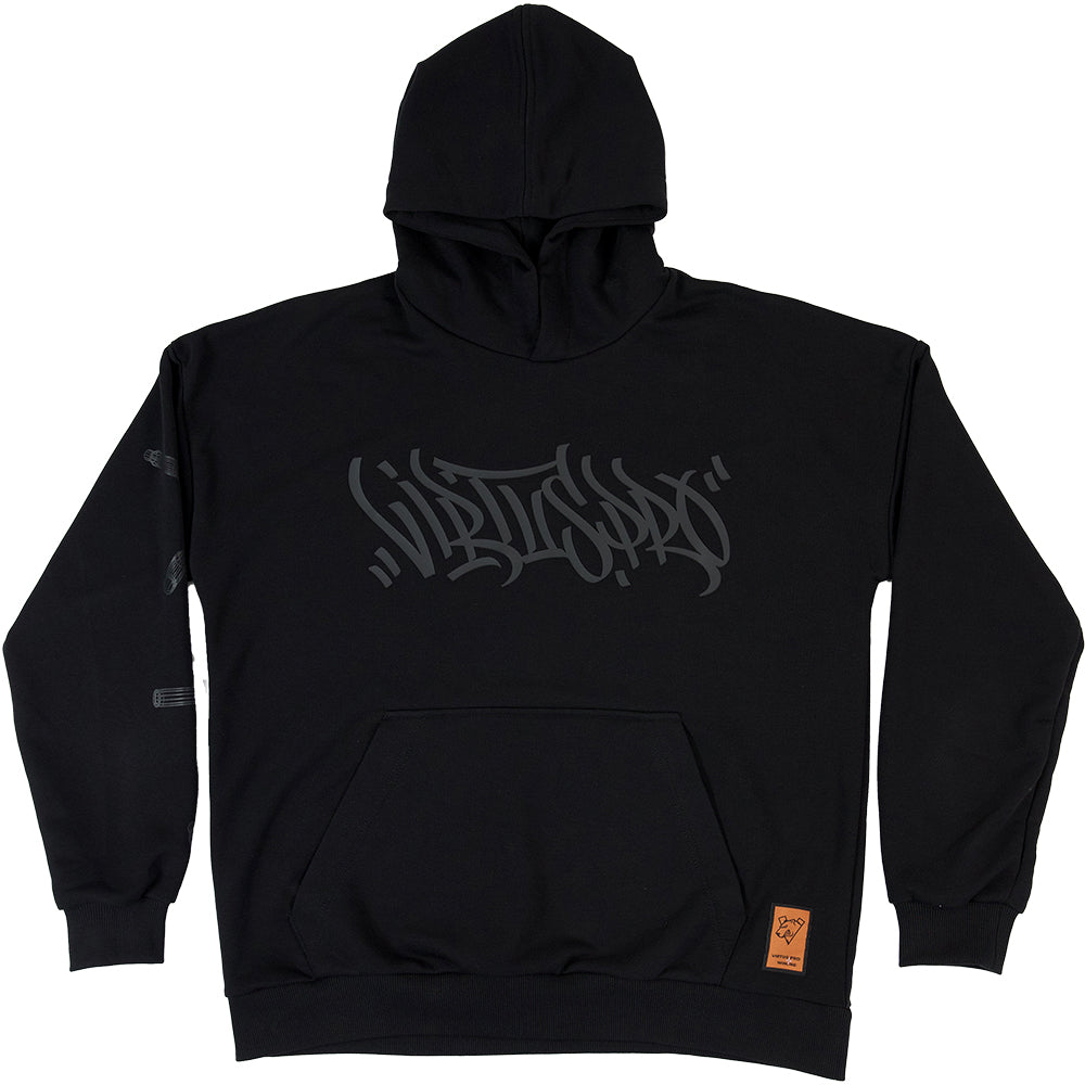 Virtus.pro hoodie with flextran logo, color: black, size M