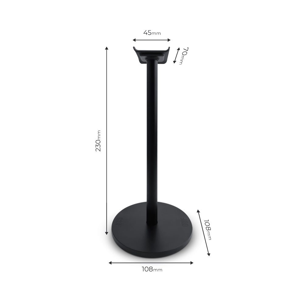 FragON - Watchtower K1 headset & headphone holder, Black