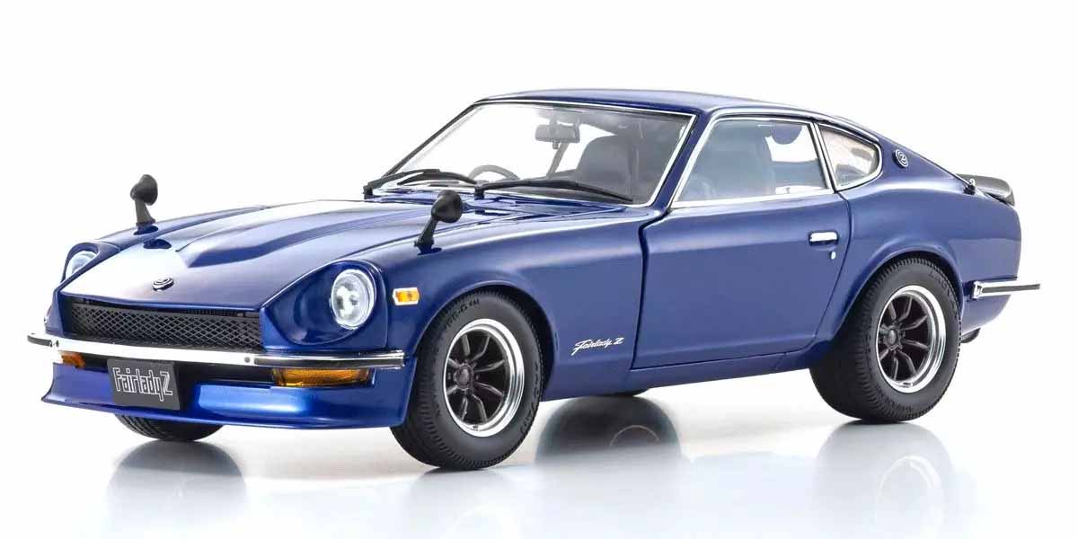 Kyosho 1:18 Nissan Fairlady Z-L (S30) 1970 Blue Metallic