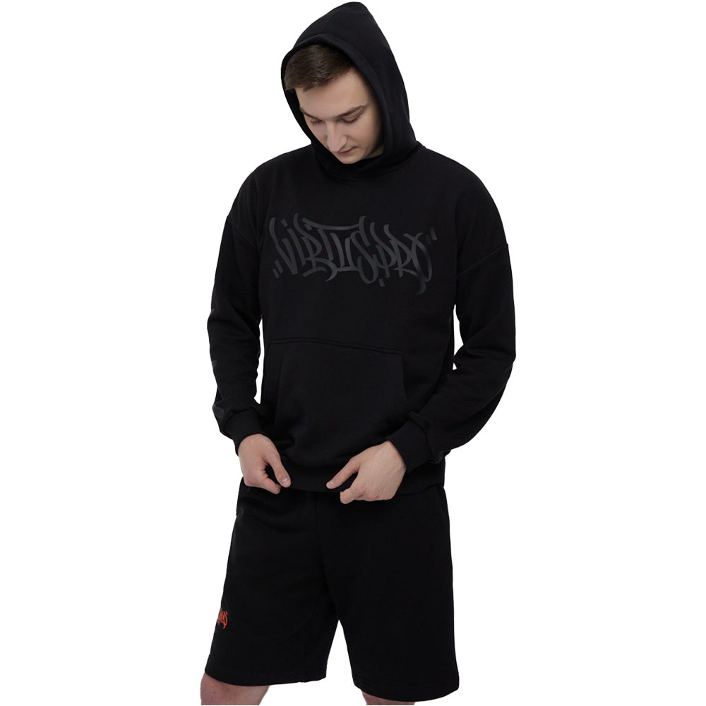 Virtus.pro hoodie with flextran logo, color: black, size M
