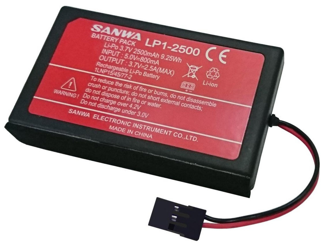 Sanwa Battery TX LP1-2500 for Sanwa M17S/Exzes Z III