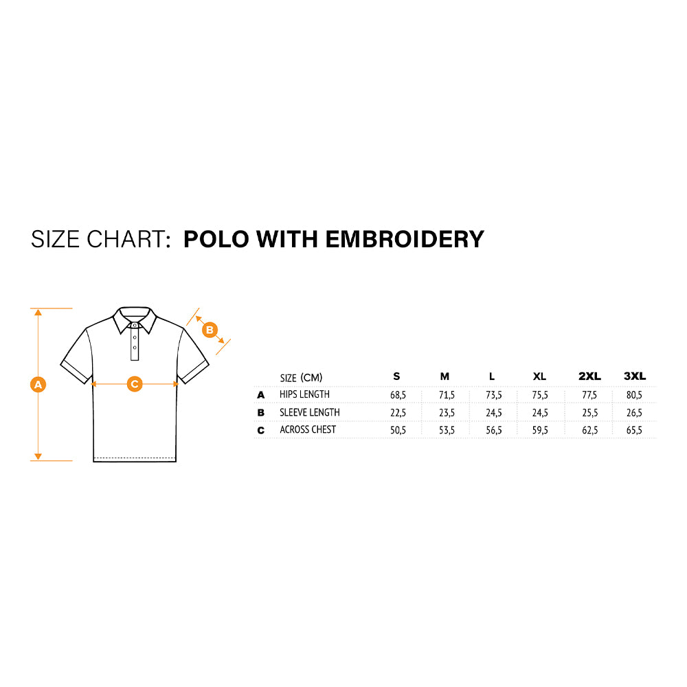 World of Tanks Polo with embroidery black, 2XL