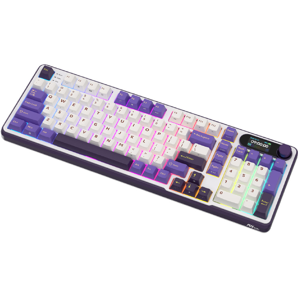 Royal Kludge S98 TFT Tactile 98K Blackberry - RGB ANSI (ENG) wireless