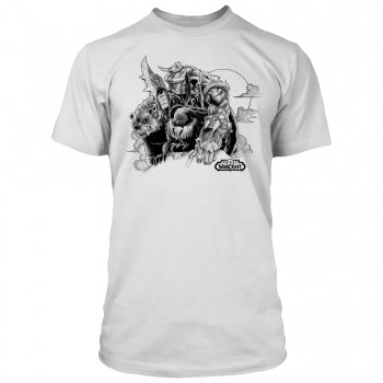 Jinx World of Warcraft - The Beastmaster Premium T-shirt White, S