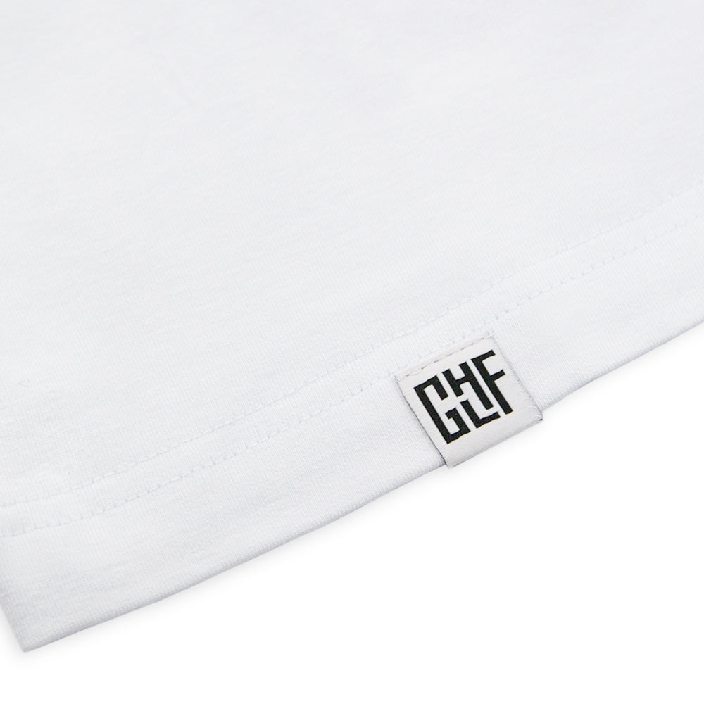 FragON - Holografic Logo Unisex T-shirt White, S