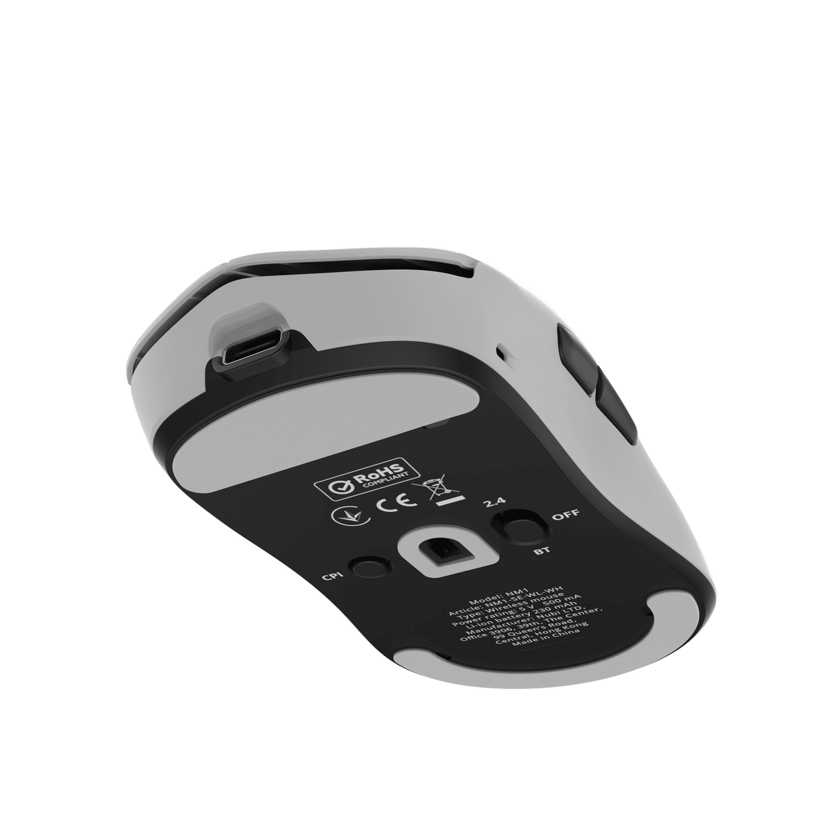 Nubi Mouse NM1 SE Wireless, White