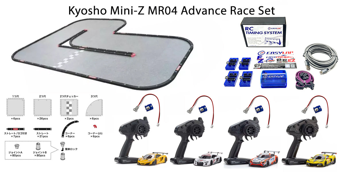 Kyosho Mini-Z Grand Prix MR04 Advance Race Set