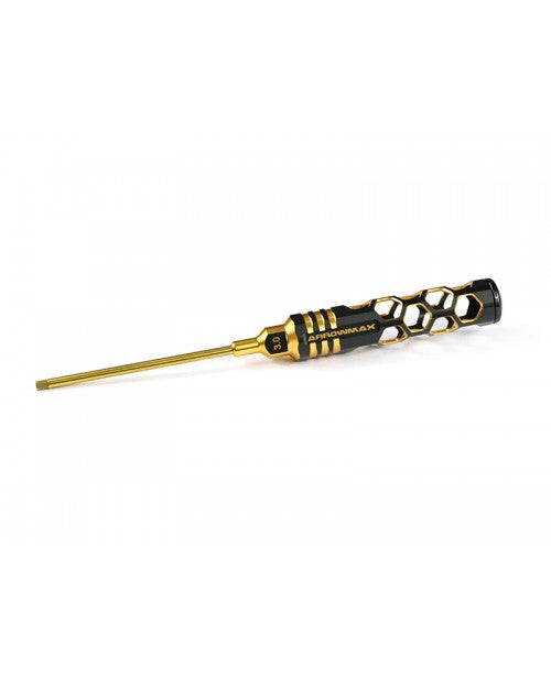 ARROWMAX AM410131BG - ALLEN WRENCH 3.0 X 100MM BLACK GOLDEN