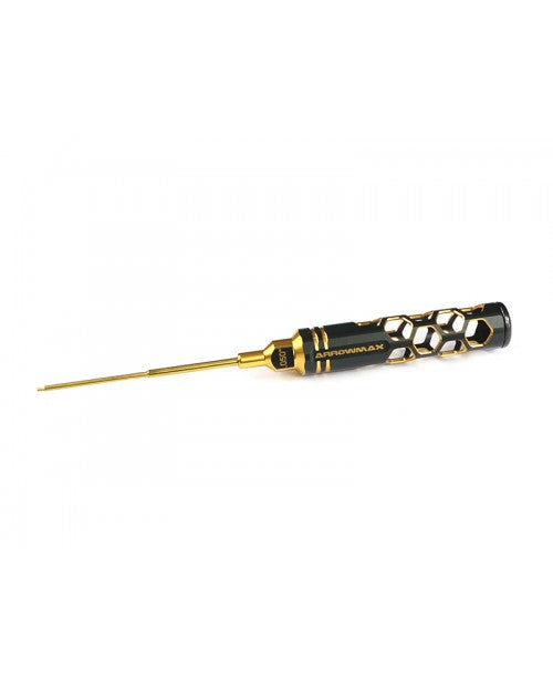 ARROWMAX AM410259BG - ALLEN WRENCH .050 X 100MM BLACK GOLDEN