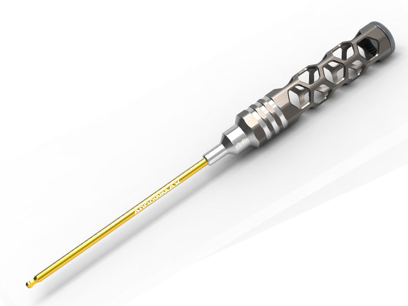 ARROWMAX AM420130 - BALL DRIVER HEX WRENCH 3.0 X 120MM HONEYCOMB