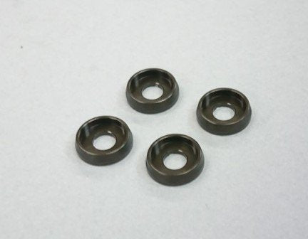 AUTOMODEL AMR-026GM - M3 Flat Head Washer 4 Gun Metal