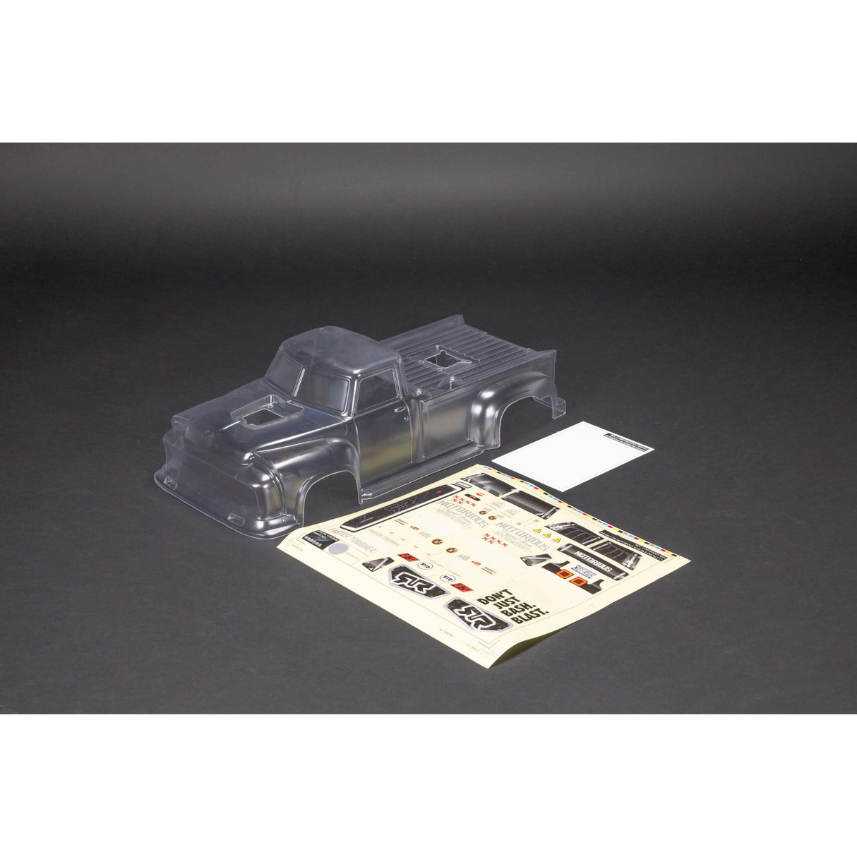 NOTORIOUS Clear Bodyshell (inc.decals/window masks)