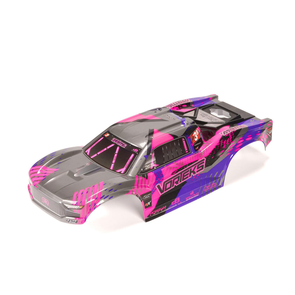 VORTEKS Clipless Painted Decaled Body (Purple)