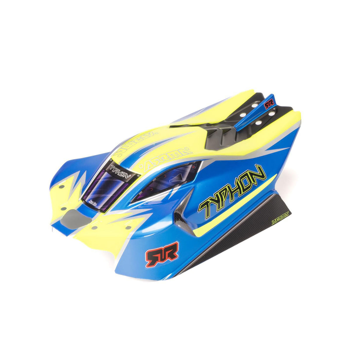 TYPHON 4x4 Clipless Painted Decaled Body (Blue)