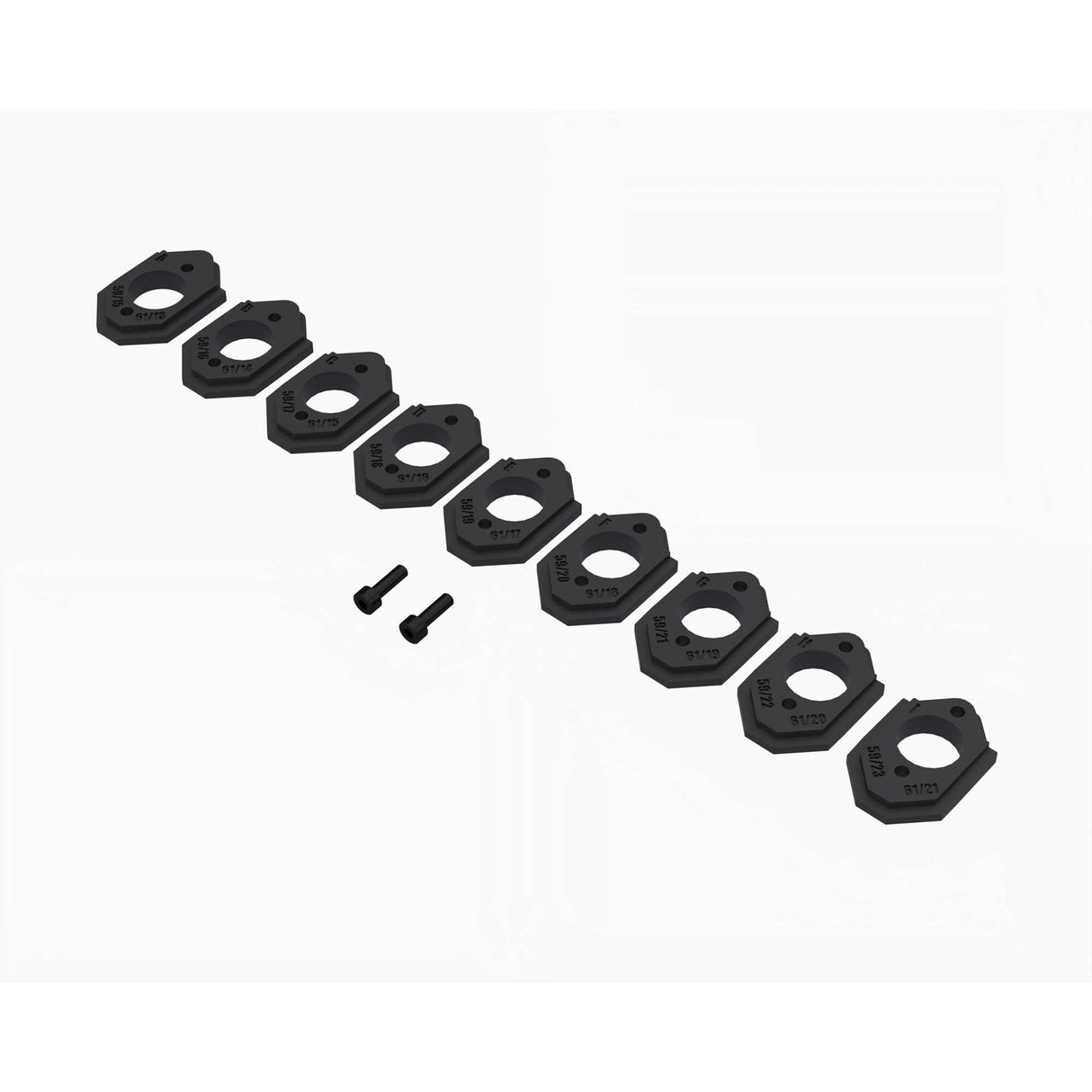 Motor Plate Set - GROM (9 pcs)