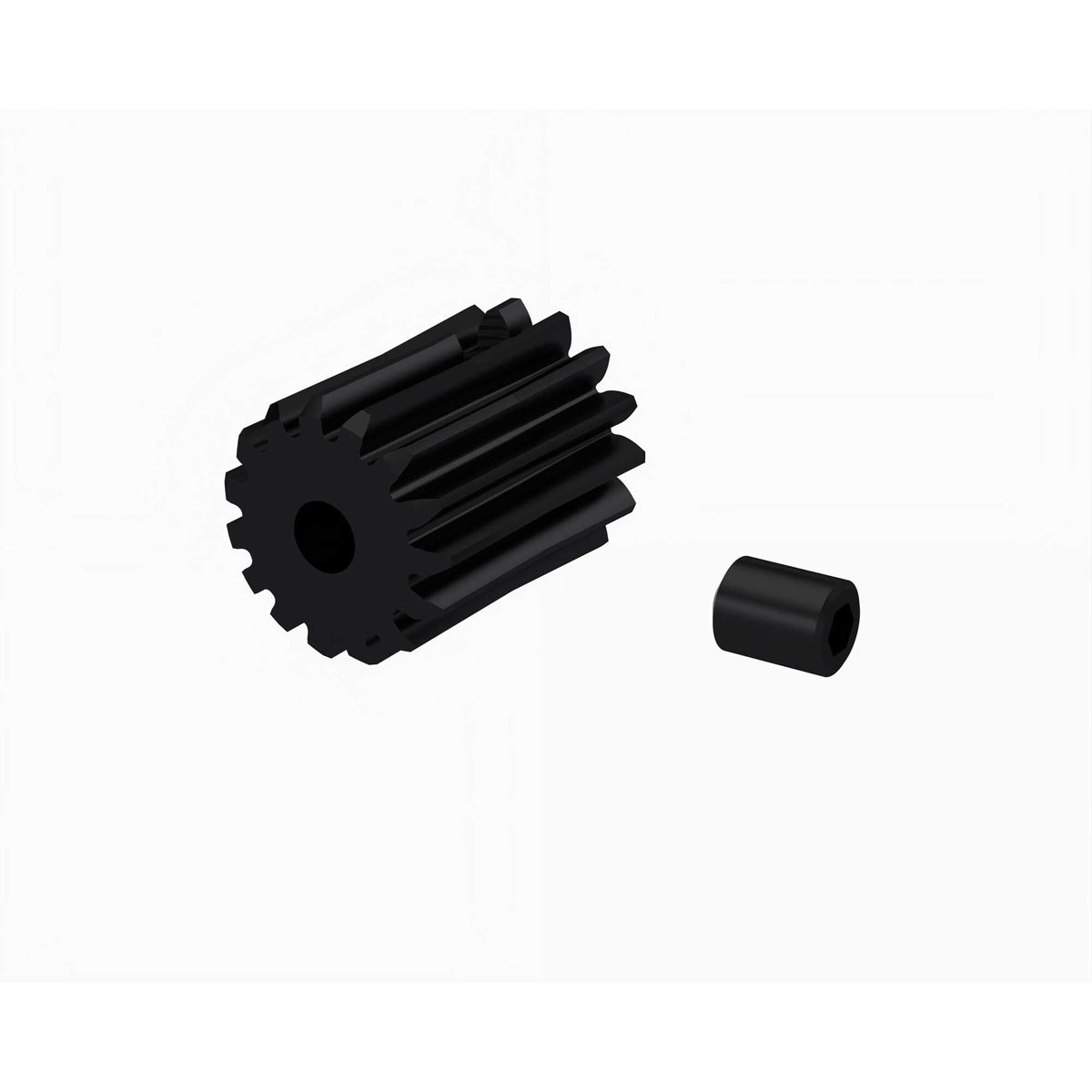 Pinion Gear 15T 0.5 MOD CNC 2.3mm Bore