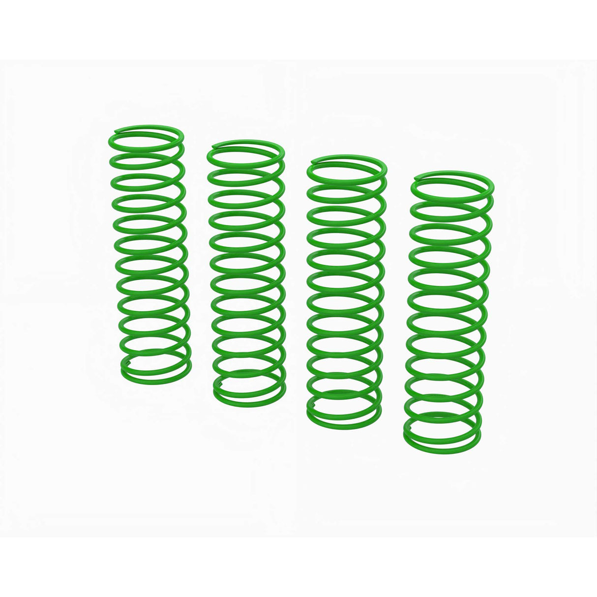 Shock Spring Set E - Green - 0.55N/mm (4pcs) - GROM