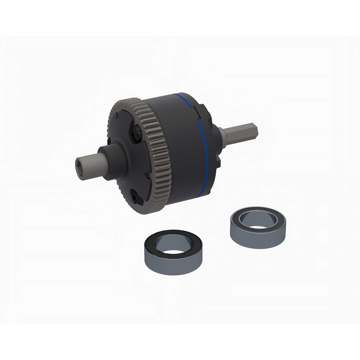 Assembled Center Differential 63T 0.5 MOD, 500k cSt - Mini