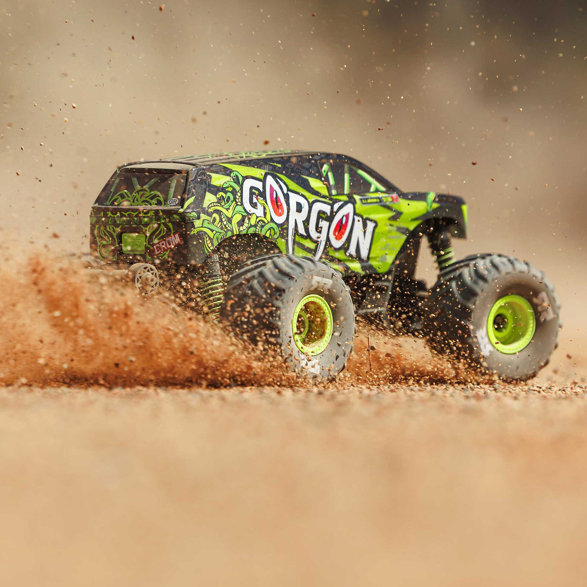 1/16 GORGON GROM 4X4 RTR Brushed Monster Truck (Battery & Charger Included)