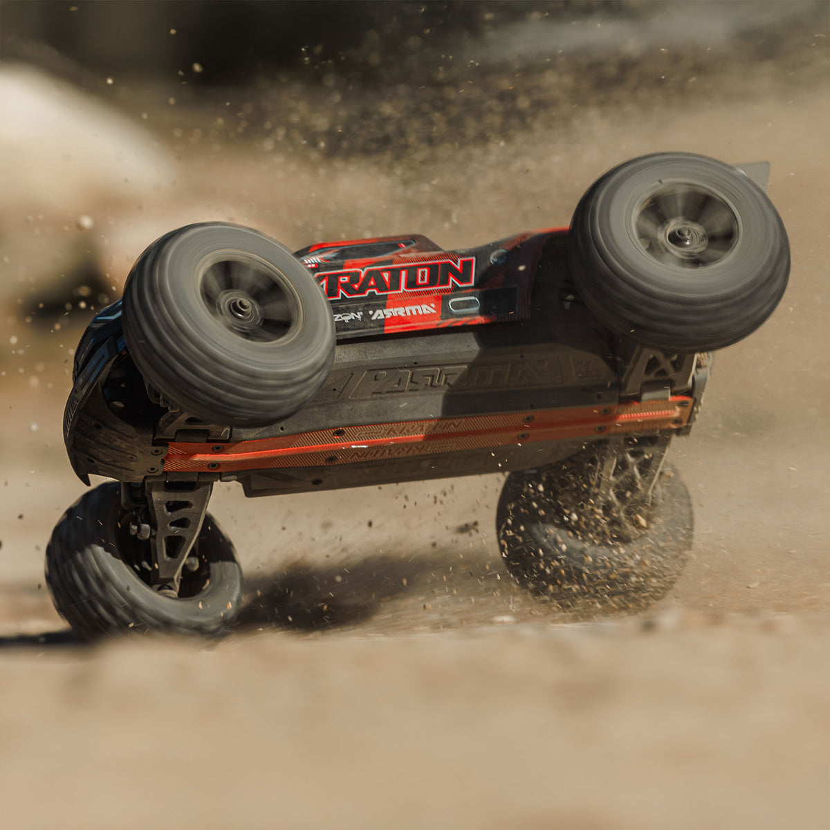 1/16 MINI KRATON 3S DSC 4X4 RTR Brushless Speed Truck , Black/Red