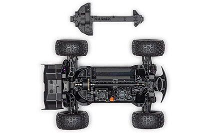 1/16 MINI KRATON 3S DSC 4X4 RTR Brushless Speed Truck (3S Battery & Charger Included)