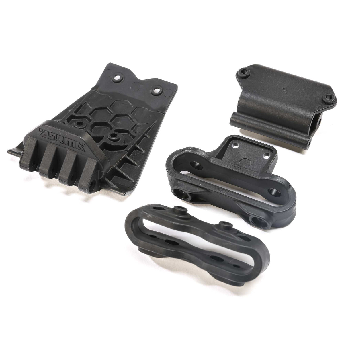Lower Skid And Bumper Mount Set (Black)