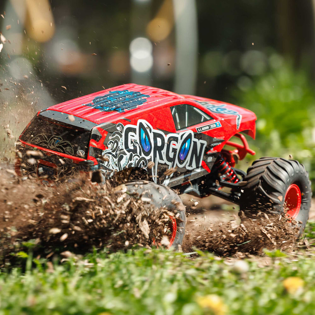 GORGON 2wd MT 1/10 RTR Smart 3300 7C S120 USB Red