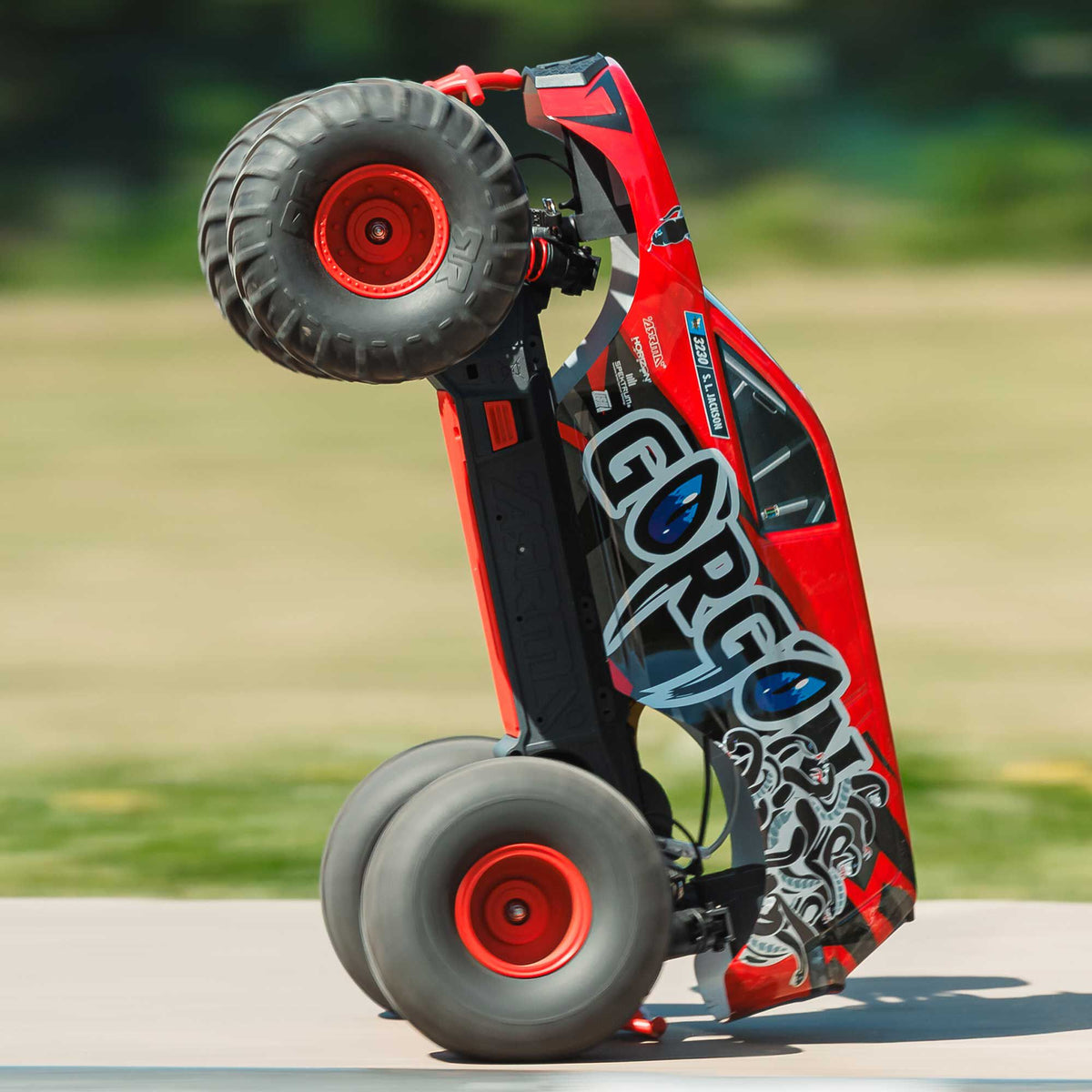 GORGON 2wd MT 1/10 RTR Smart 3300 7C S120 USB Red