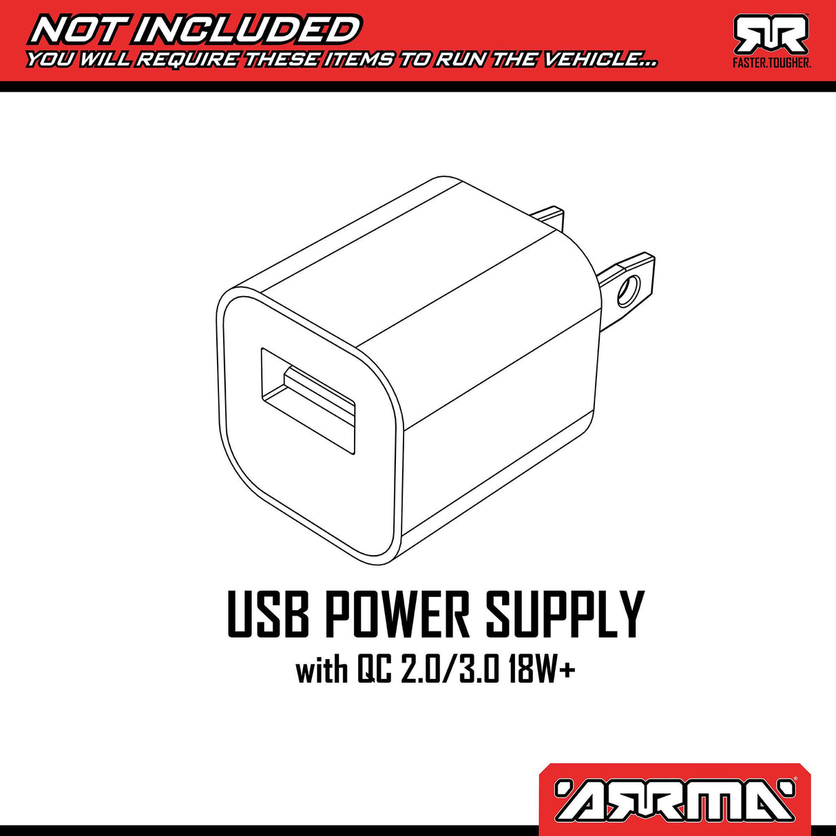 GORGON 2wd MT 1/10 RTR Smart 3300 7C S120 USB Red